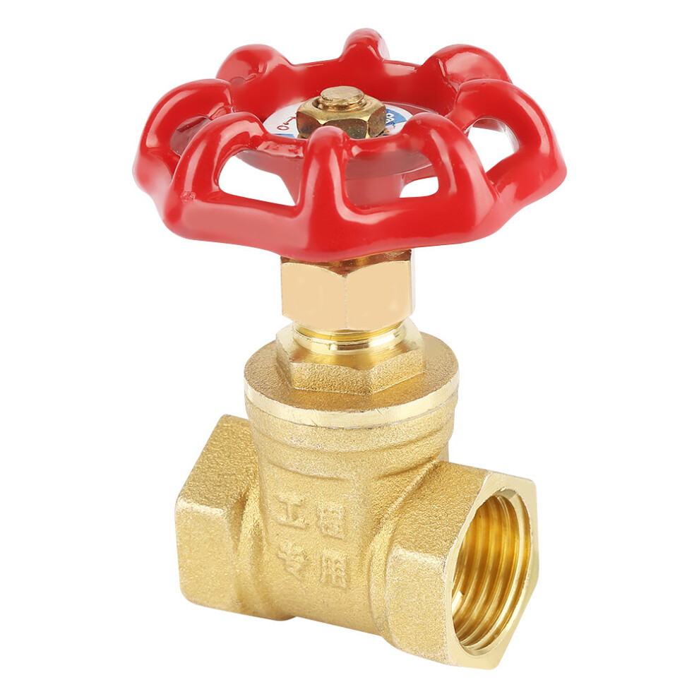 Dn15 Brass Rotary Sluice Valve Bspp G1/2 232Psi For Water Oil Gas Applications 3221329999265