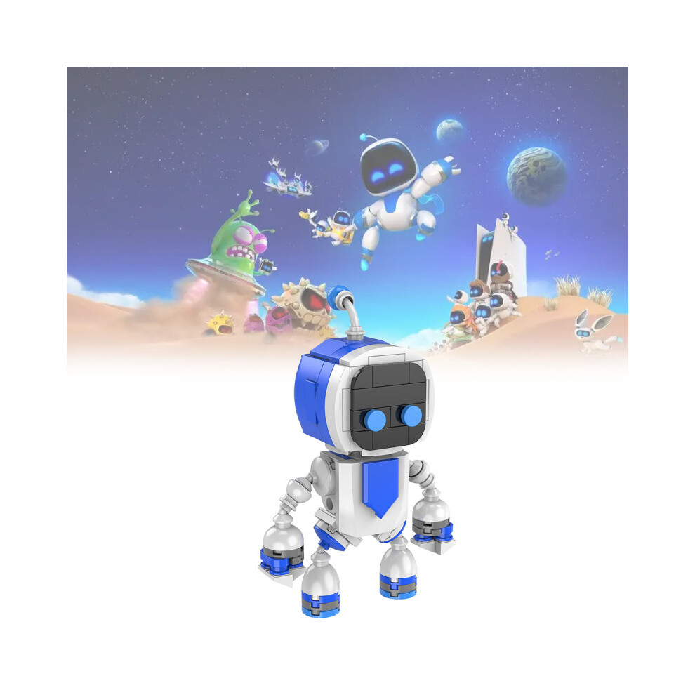 Astro Building Bot Blocks Toy Children Educational Construction Set Plastic