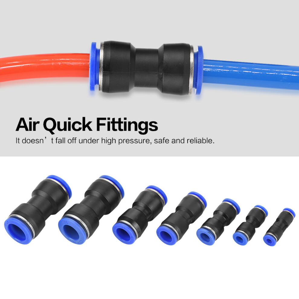Pneumatic Quick Connectors 35Pcs - Tube 4/6/8/10/12/14/16Mm Air Fittings 7891329999860