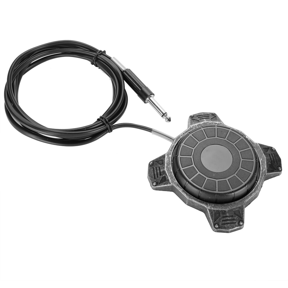 Portable Tattoo Foot Pedal 360 Switch Copper Wire Silver
