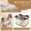 Bread Proofing Box with Heater for Precise Temperature Fermentation, Folding Zippered Dough Proofer 19