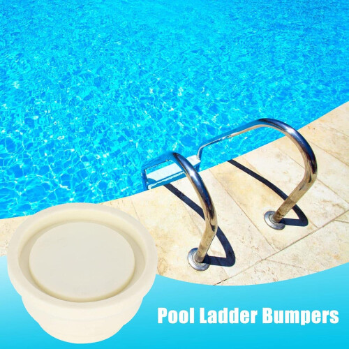 Rubber Buffer for Pool Steps, Pack of 2 Replacement Stoppers for Pool Ladder 2