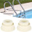 Rubber Buffer for Pool Steps, Pack of 2 Replacement Stoppers for Pool Ladder 2
