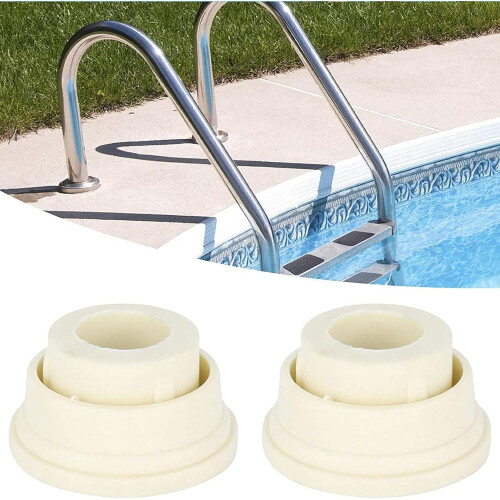 Rubber Buffer for Pool Steps, Pack of 2 Replacement Stoppers for Pool Ladder 1