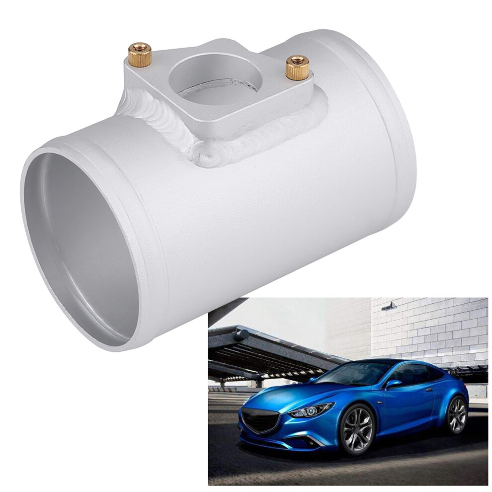 Premium Aluminum Air Flow Meter Base for Mazda & Suzuki 76mm Silver-image-OPC-PJ6S7HJ-NEW