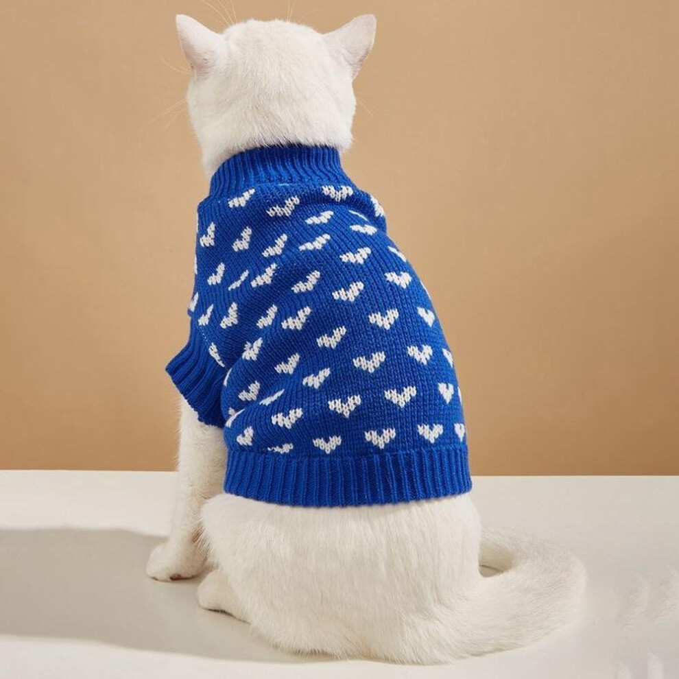 Dog Clothes, Autumn And Winter Cute Style Princess Skirt, Warm Korean Style Loving Cat Clothes,