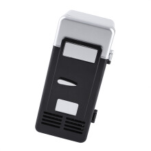Stylish Black USB Mini Fridge Cooler - No Batteries Just Plug & Enjoy