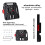 V Lock Assembly Quick Release External Battery Plate, Aluminum, Black 5