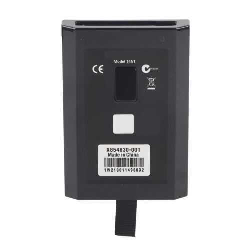 320GB Internal Slim Black Hard Drive for Xbox 360, Compact Size 1
