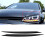 Pair Headlight Eyebrow Eyelids Cover for Golf 7 GTI 2013-2018 Black 5