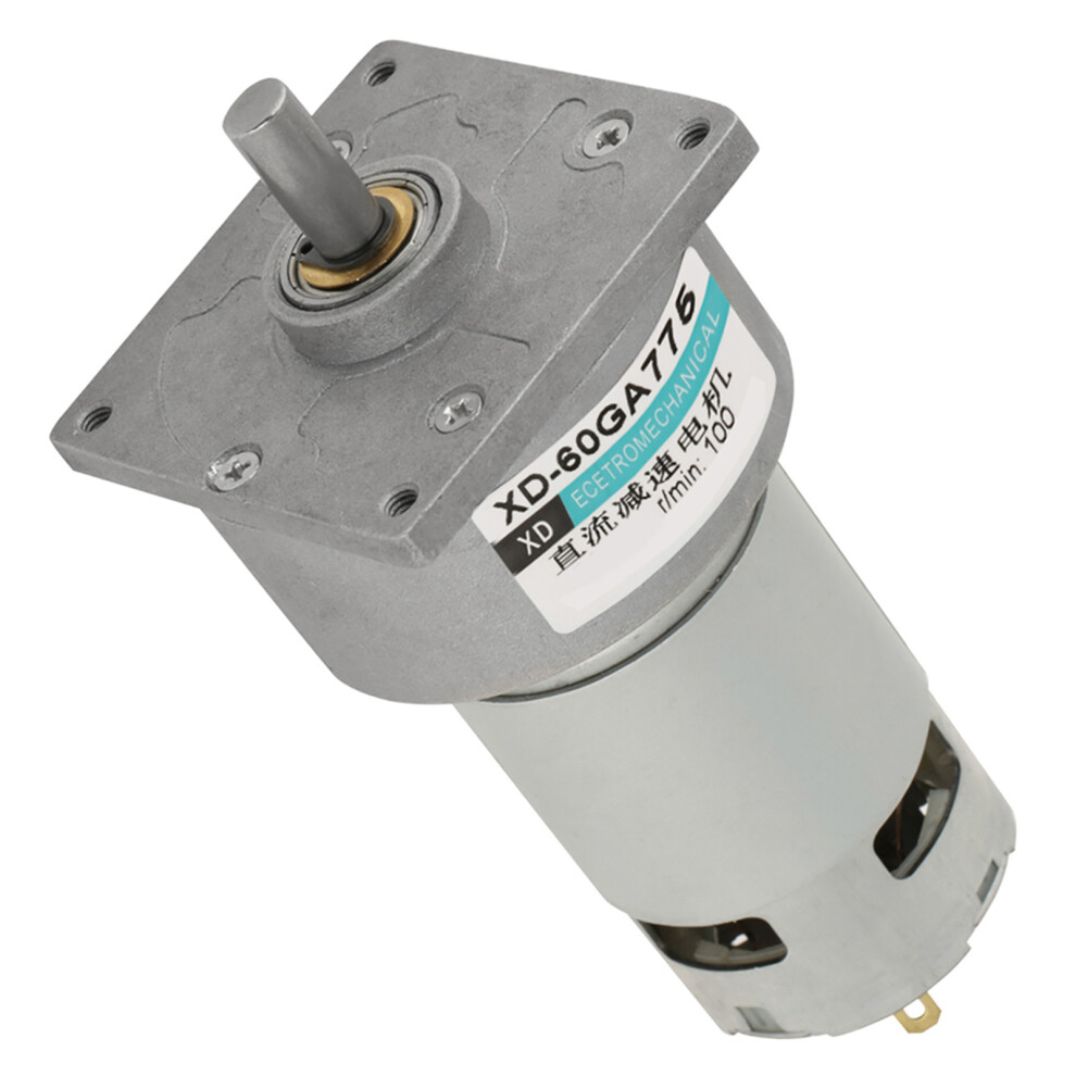 Durable 35W 12V Motor 100Rpm Metal Gear Speed Control Cw/Ccw 7601330012836