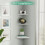 Durable PVC Corner Shelves for Stylish 90-Degree Wall Storage 5