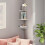 Durable PVC Corner Shelves for Stylish 90-Degree Wall Storage 9