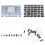 Complete Electrolytic Capacitor Assortment Kit 1000pcs 10V-50V 0.1uF-1000uF 11