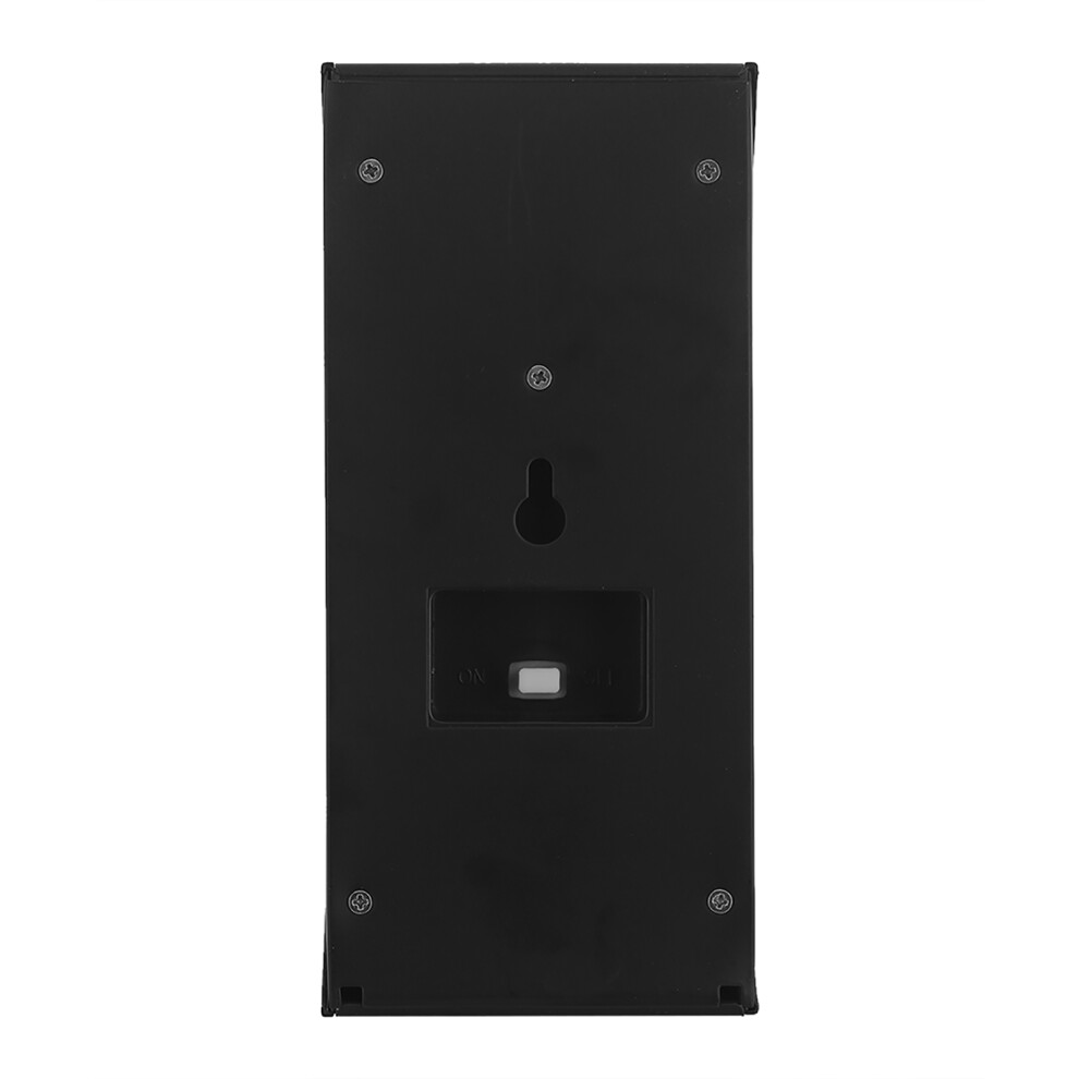 Solar PIR Motion Sensor Wall Light 2LED 50lm Warm White 6.73in Black-image-OPC-PJ6S96W-NEW