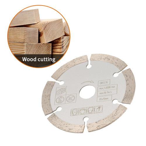 85mm x 15mm Diamond Circular Saw Blade for Woodworking Tools 2