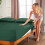 (Single:  91X191 cm., Emerald) Pack of 2 Fitted Sheets 25CM Extra Deep Hotel Quality Fitted Bed Sheets 1