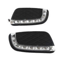 Daytime Running Lights LED Fog Lamps Compatible with 2008-2020 Mercedes- Smart Fortwo Fx