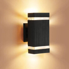 Light Wall Led Modern Dual Lamp Fixtures Outdoor Dusk Dawn Lamp Mounted Wall
