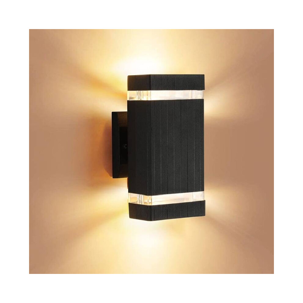 Wall Led Modern Dual Lamp Fixtures Outdoor Dusk Dawn Lamp Mounted Wall Light