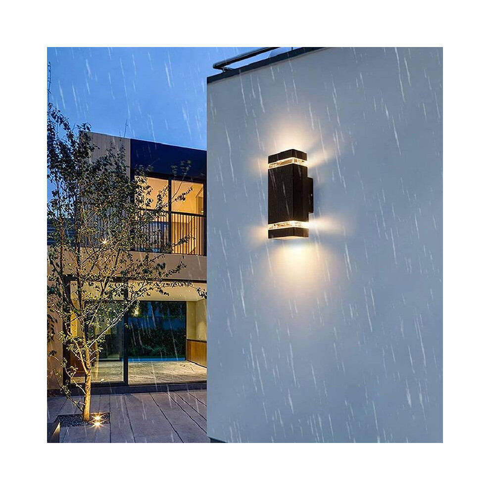 Led Light Wall Modern Dual Lamp Fixtures Outdoor Dusk Dawn Wall Lamp Mounted