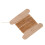 2Pcs Elegant Genuine Leather Bag Straps for DIY Projects - Brown 3