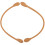 2Pcs Leather Bag Handles for Custom DIY Hand Accessories Thread Brownish Yellow 15