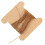 2Pcs Leather Bag Handles for Custom DIY Hand Accessories Thread Brownish Yellow 11