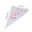 Cake & Cookie Decorating Tools: 100pcs Food-Grade Piping Bags (S) 3