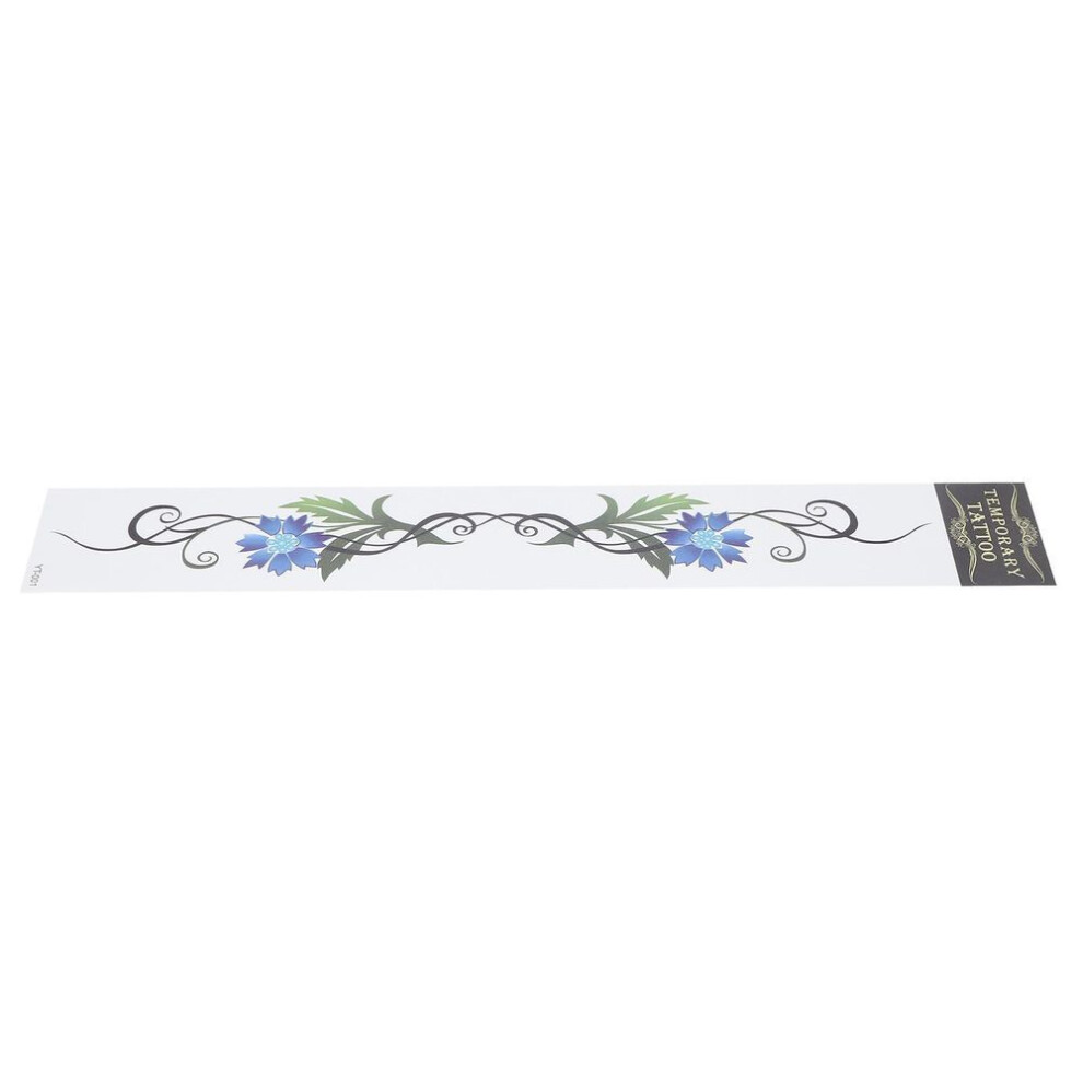 Flower Pattern Belly Tattoo Stickers Temporary Waterproof Tattoo Stickers For Women Girlsyt-01