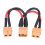 Parallel XT60 Battery Adapter 14AWG 1M-2F for RC Lipo Packs 6