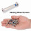 10pcs For Inline Skat Inline Skate Replacement Skating Screws Sturdy Wheel Axles 8
