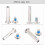 10pcs For Inline Skat Inline Skate Replacement Skating Screws Sturdy Wheel Axles 7