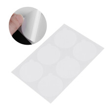 Disposable 180pcs Waterproof Eyelash Glue Paper Stands with Jade Stone Holder