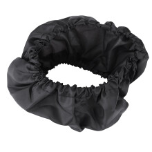 4Pcs Baby Stroller Wheel Dustproof Covers Black for 12-25cm Large/Small