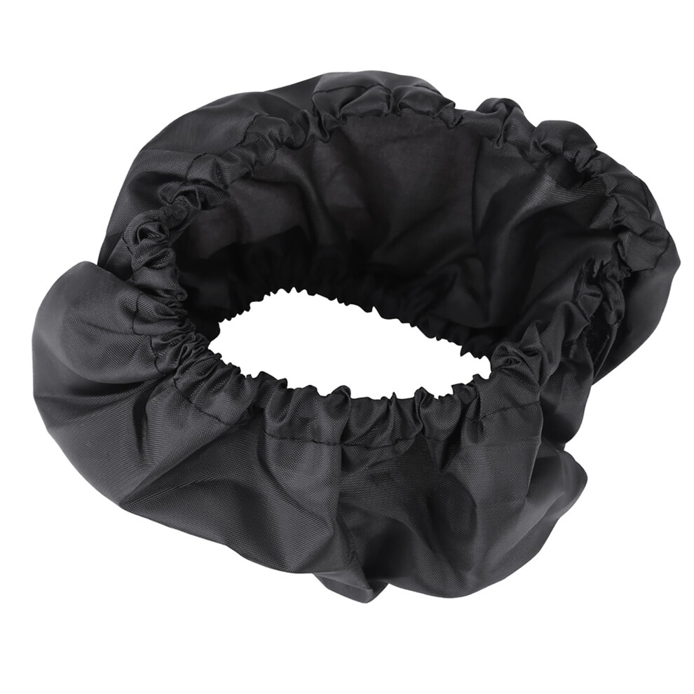 4Pcs Baby Stroller Wheel Dustproof Covers Black for 12-25cm Large/Small