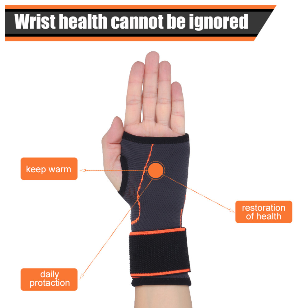 Ergonomic Wrist Tension Brace with Thumb Loop Adjustable Support for Wrist Pain