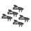 5 Pack Wired Microphone Lapel Clips 5mm Metal Tie Clip for Speech&Performance 7