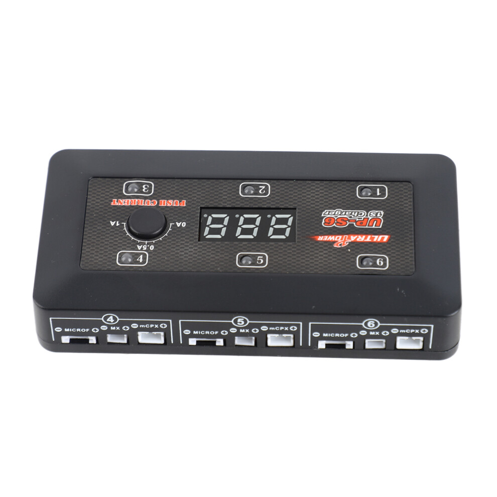 Up-S6 3.7V 1S Lipo Lihv Battery Charger, 6 Channels, Usb 5041330026655