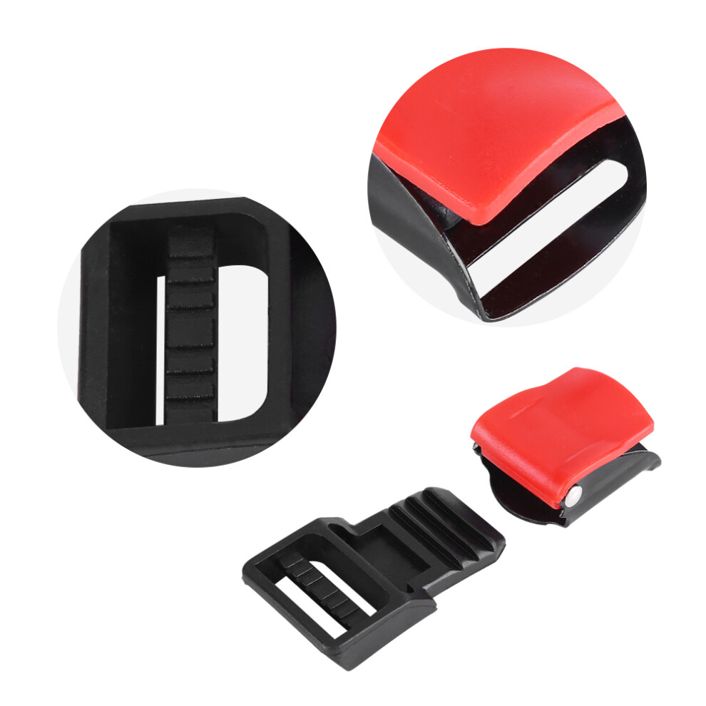 5 Pack Motorcycle Helmet Buckle Clips Chin Strap Quick Release Fastener 9331330027131