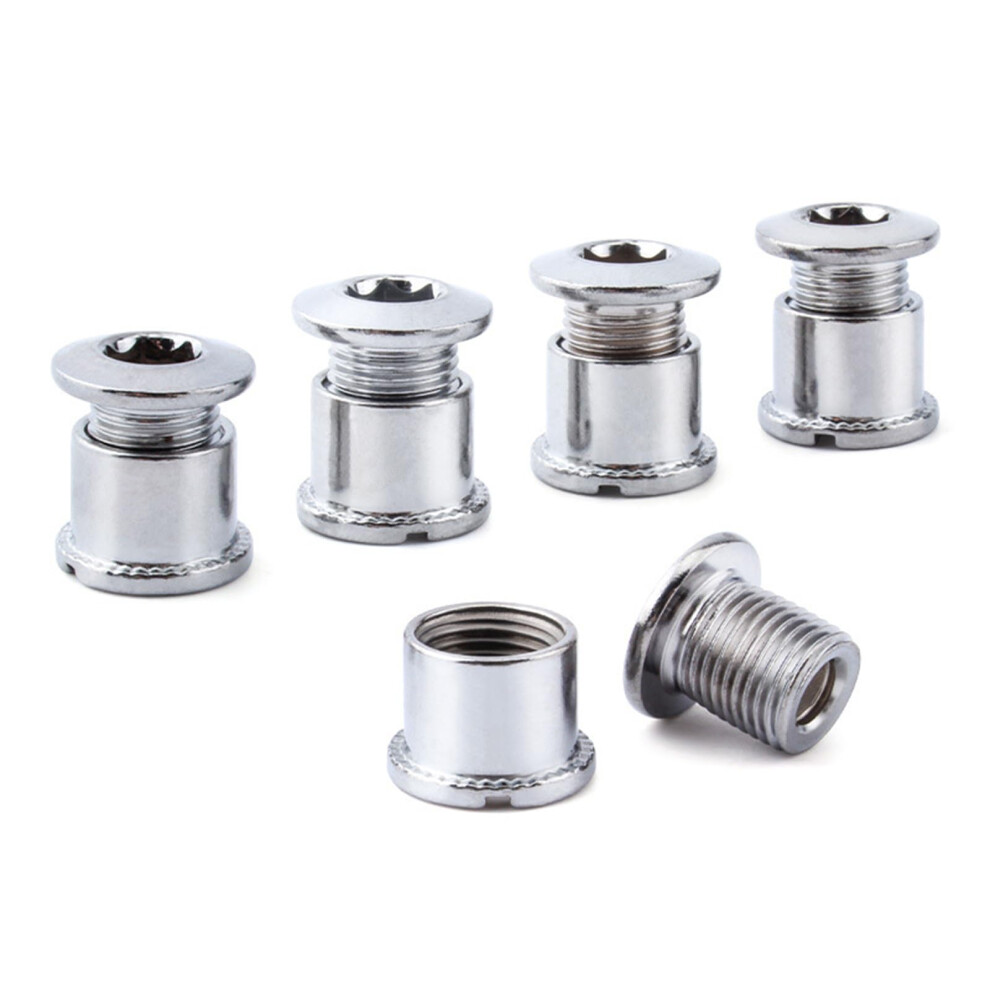 Antirusts Chainring Bolts Versatile Steel Chain Cracks Nut Bicycles Carriage Bolts for Mountain Bikes Multicolour.-image-OPC-PJ6SDM8-NEW