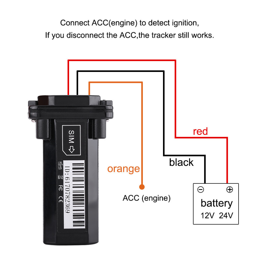 9-80V Vehicle Global Locator With Gps Bd Lbs Accurate Tracking System 8281330027512