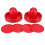 Durable Plastic Lightweight Ice Hockey Pushers & Pucks Set for Table Games 8