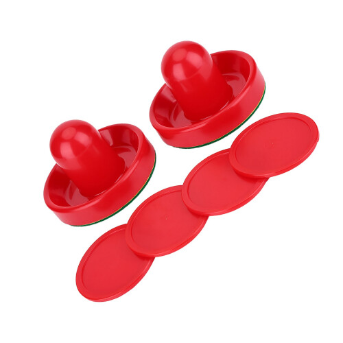 Ice Hockey Enthusiasts' Pusher & Puck Set: Durable Plastic (Size S) 2