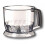 Braun Food Processor Container, 1500ml, Transparent, Plastic/Glass, FP6000 FP1000 Type 4191 1