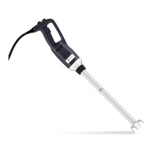 Royal Catering RCSM-500-500P Hand Blender Stick Immersion Mixer (Ergonomic Handle, 500W, 4,000-18,000 RPM, Splash Cover, Rod Length 500mm, Stainless