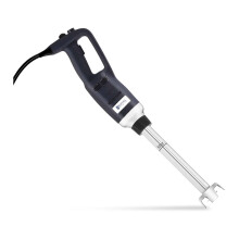 Royal Catering RCSM-500-300P Hand Blender Stick Immersion Mixer (Ergonomic Handle, 500W, 4,000-18,000 RPM, Splash Cover, Rod Length 300mm, Stainless