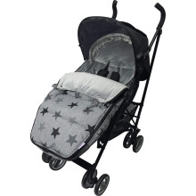 Dooky Footmuff for Pram/ Stroller/ Pushchair/ Car Seat, Universal Fit, Water and Wind Resistant, Double Zip, 3- and 5-Point Straps, 0-48 Months,