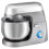 Bomann KM 6009 CB KM 6009 CB Powerful Kneader with Transparent Splash Proof Cover, Continuous Electronic Speed Control+Pulse Function, Titanium, 1