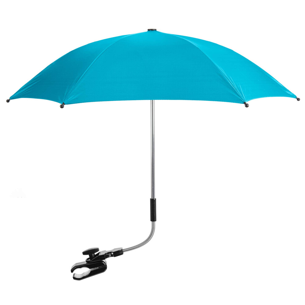 For Your Little One Fylo Universal Baby Parasol Umbrella Sun Canopy Shade Maker For Pushachair Pram Buggy - Light Blue
